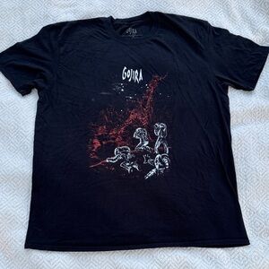 Gojira Black Graphic Tee Sz XL